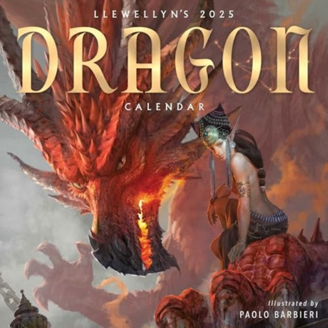 Llewellyn's 2025 Dragon Calendar - 9780738771915