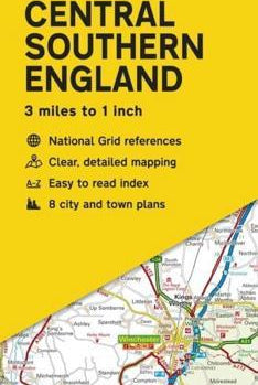 Road Map Central Southern England : 2