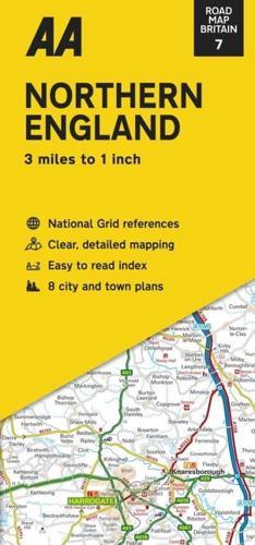 Road Map Northern England : 7