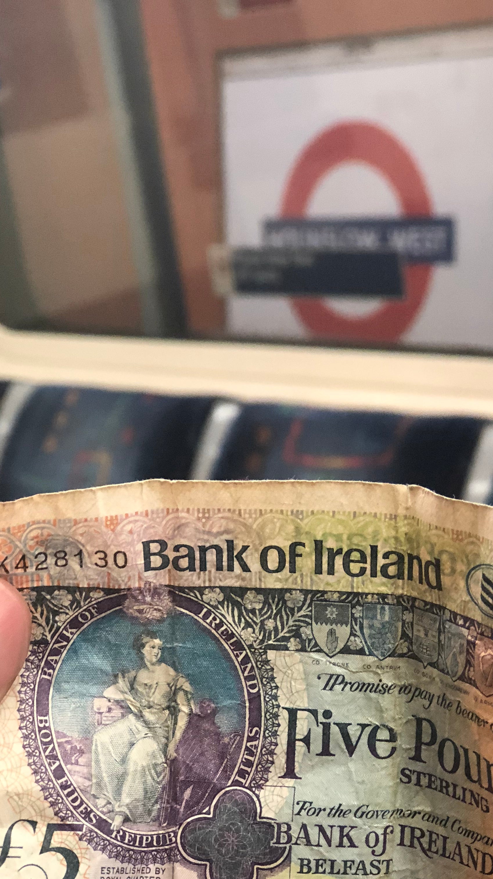 Small Northern Ireland Retailer Refuses to Accept Bank of England Notes as Payment - Belfast Books