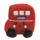 PP Red Bus Plush Toy - 5034566615670