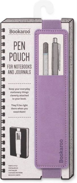 Bookaroo Pen Pouch - Aubergine - 5035393407315