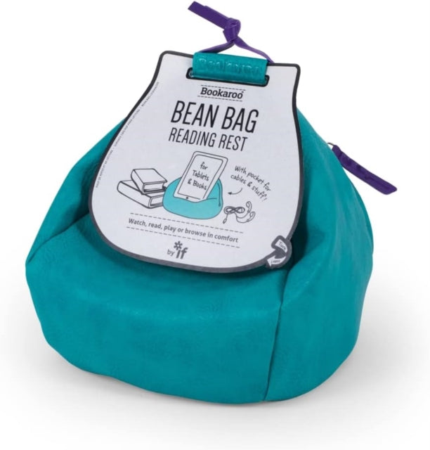 Bookaroo Bean Bag Reading Rest - Turquoise - 5035393438067