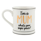 Sass & Belle Mum Superpower Mug - 5055992722312