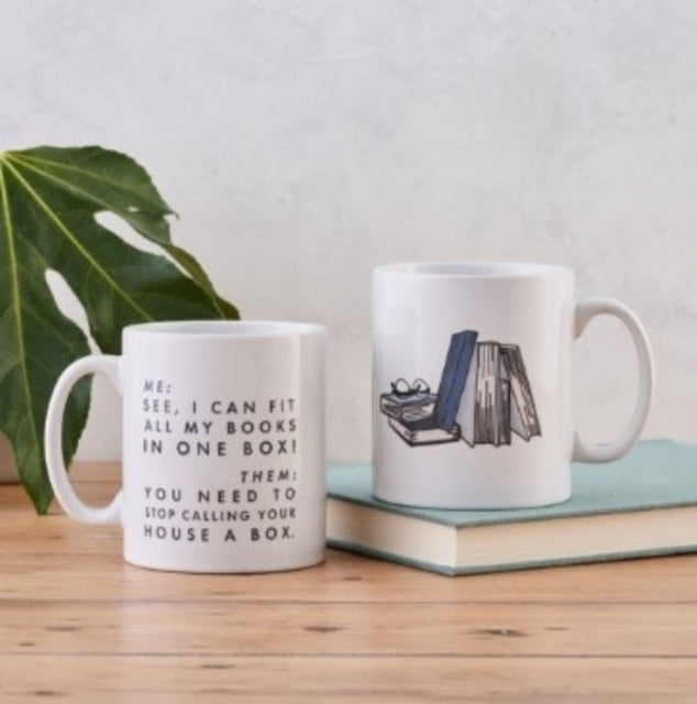 Funny 'I Can Fit All My Books' Relatable Mug - 5060434073662