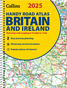2025 Collins Handy Road Atlas Britain and Ireland : A5 Spiral - 9780008652890