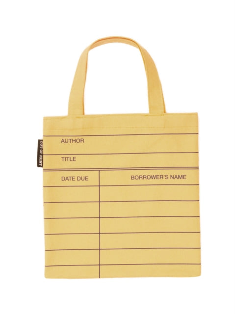 Library Card (Yellow) Kid's Tote Bag - 9780593277096