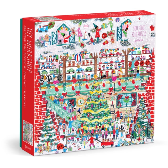 Michael Storrings Toy Workshop 500 Piece Foil Puzzle - 9780735382800
