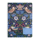 William Morris Strawberry Thief Handmade Embroidered B5 Journal - 9780735383265
