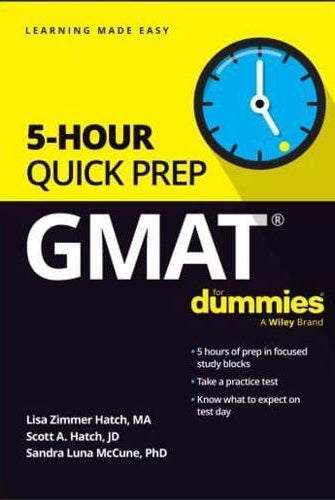 GMAT 5-Hour Quick Prep For Dummies