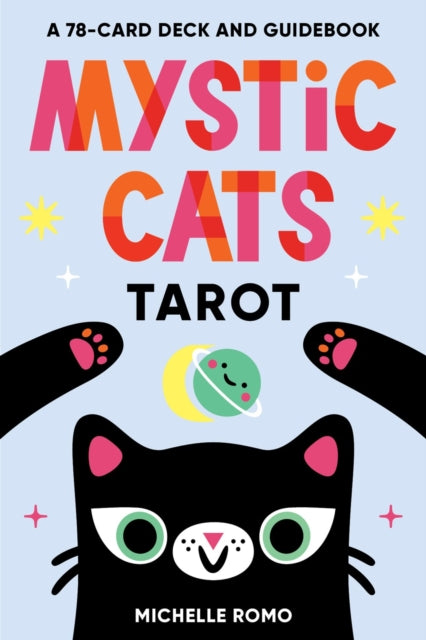 Mystic Cats Tarot : A 78-Card Deck and Guidebook - 9781454953180