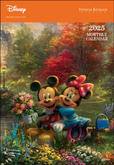 Disney Dreams Collection by Thomas Kinkade Studios: 12-Month 2025 Monthly Pocket Planner Calendar - 9781524889050