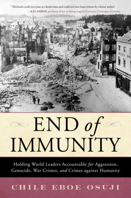 End of Immunity : Holding World Leaders Accountable for Aggression, Genocide, War Crimes, and Crimes against Humanity - 9781633889903