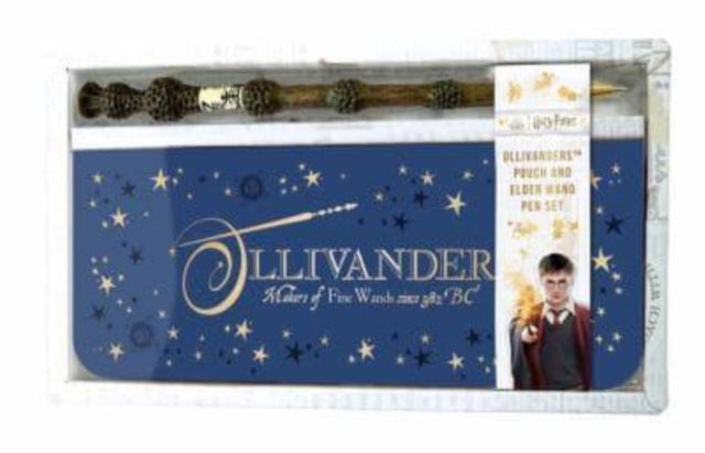 Harry Potter: Ollivanders Accessory Pouch and Elder Wand Pen Set - 9781647229238