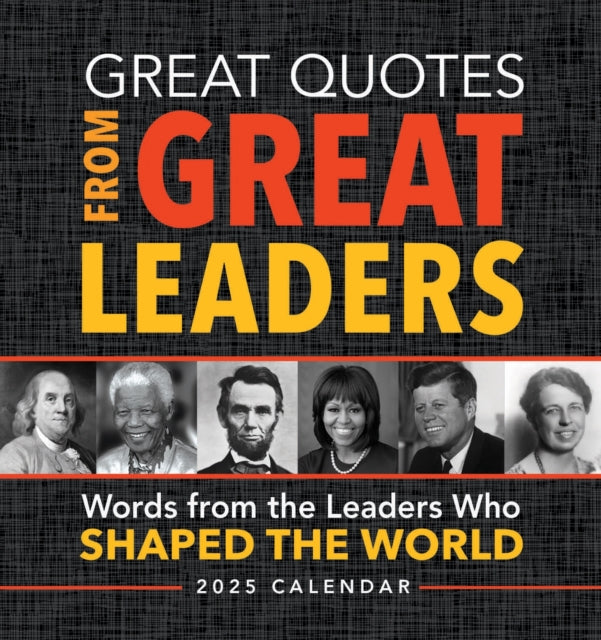 2025 Great Quotes From Great Leaders Boxed Calendar - 9781728293806