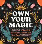 2025 Own Your Magic Boxed Calendar : 365 Days of Spells and Intentions to Manifest Your Best Witch Life - 9781728293905