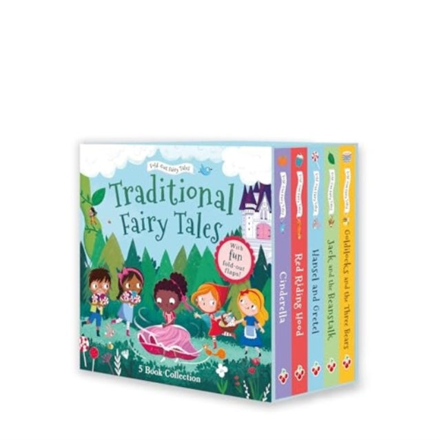 Traditional Fold-Out Fairy Tales 5-Book Collection - 9781802635799
