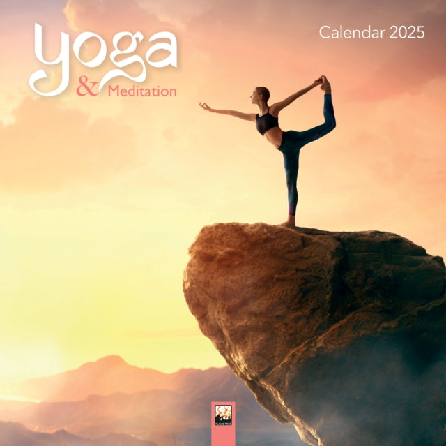 Yoga & Meditation Wall Calendar 2025 (Art Calendar) - 9781835620151