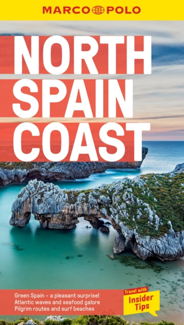 North Spain Coast Marco Polo Pocket Travel Guide - with pull out map - 9781914515392