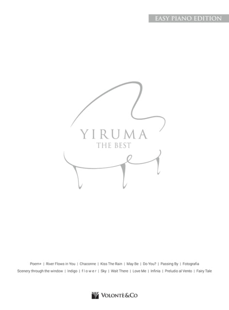 Yiruma The Best - Easy Piano Edition - 9788863888607