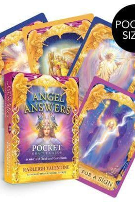 Angel Answers Pocket Oracle Cards : A 44-Card Deck and Guidebook