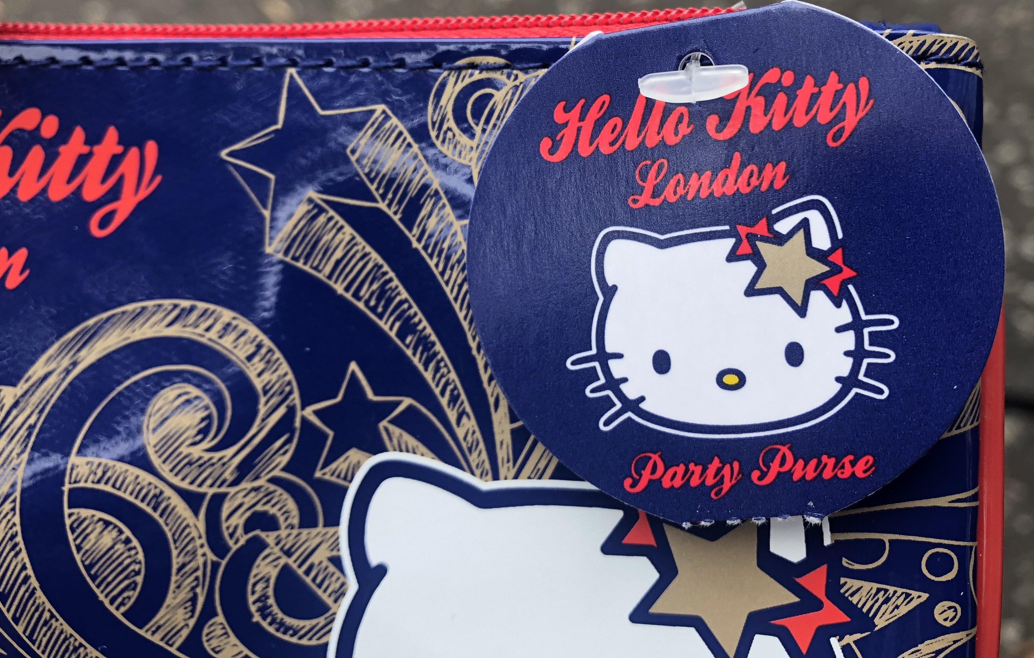 Hello Kitty London Party Coin Purse - Belfast Books