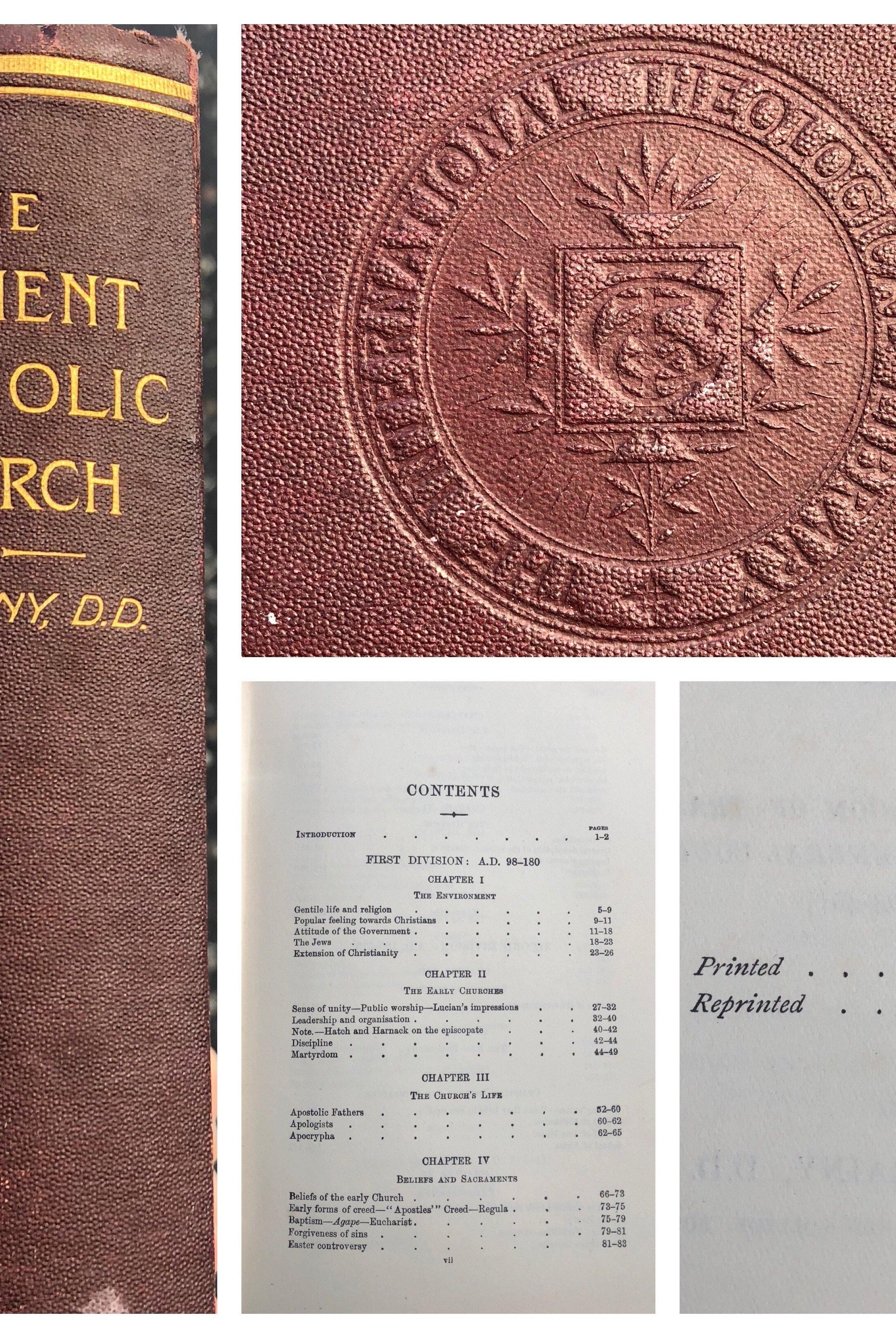 The Ancient Catholic Church : From the Accession of Trajan to the Fourth General Council (A.D. 98-451) 1913 Second Edition - Belfast Books