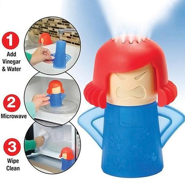Angry Mama Microwave Oven Steam Cleaner - Belfast Books